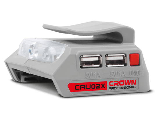 Crown Akülü USB Şarj Cihazı Solo-20V CAU02X